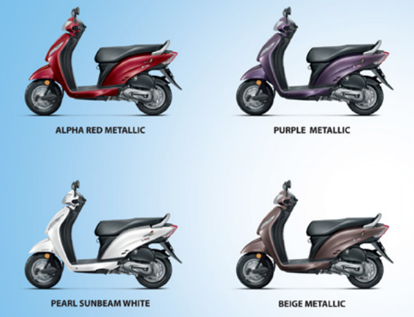 All colours of honda activa #3