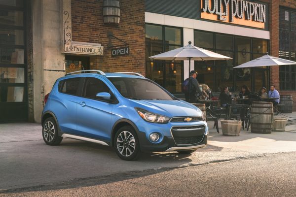 The 2017 Chevrolet Spark ACTIV is a sportier take on the brand’s versatile, connected mini-car, featuring trail-inspired accents and upscale features that complement its urban-chic design. It will be available for sale in the first quarter of 2017.