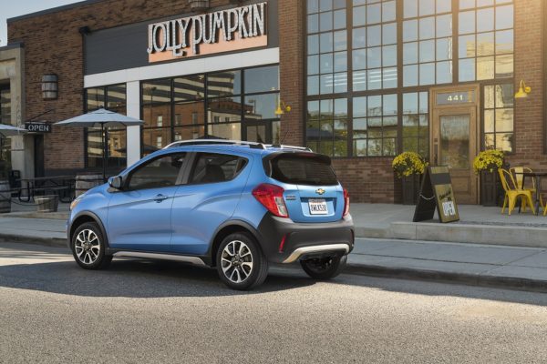 The 2017 Chevrolet Spark ACTIV is a sportier take on the brand