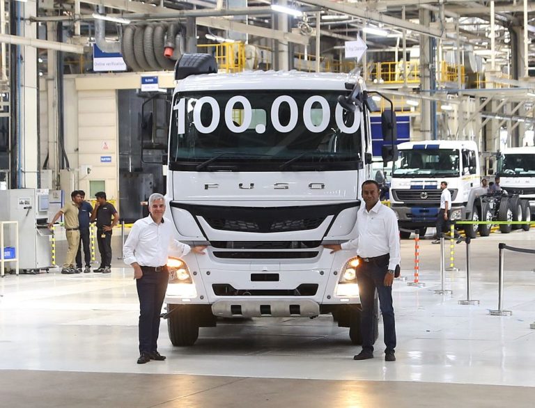 Daimler India Commercial Vehicles crosses 1,00,000 unit mark in