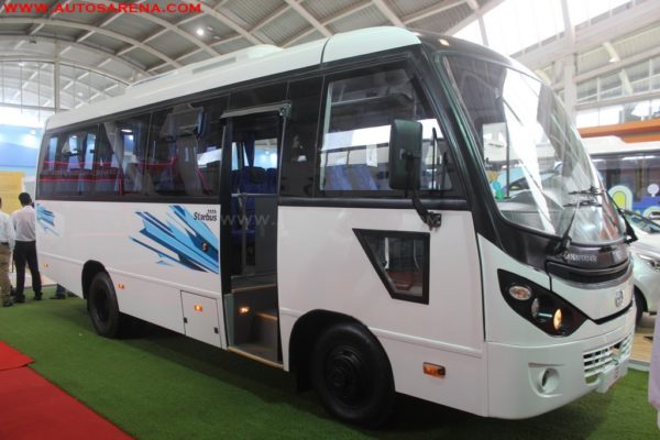 Tata Motors Showcases new Starbus G2 luxury bus at Prawaas 2017